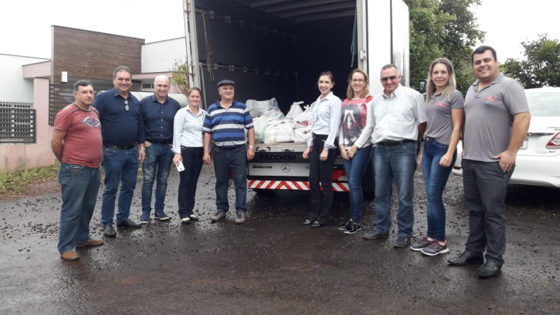  SOCIEDADE CULTURAL SÃO GREGÓRIO RECEBE DOAÇÕES.